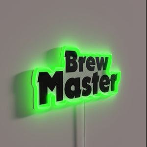 Brew Master RGB neon sign: Add Craft to Your Bar Atmosphere