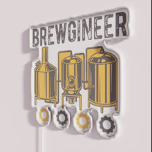 Charger l&#39;image dans la galerie, RGB Neon Sign For Homebrewing Enthusiasts and Craft Beer Lovers