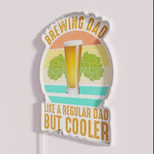 Charger l&#39;image dans la galerie, Brewing coffee with dad like cool regular dads but neon
