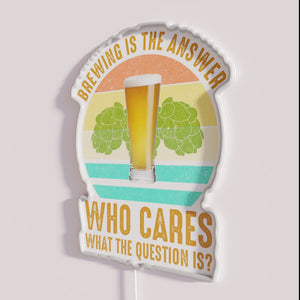 RGB Neon Sign: Rebellion Ignites Creativity and Brews Unconventional Vibes Always