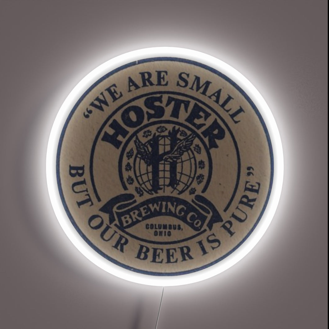 Add vibrant color to your space with this RGB sign.