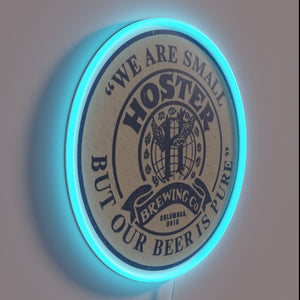 Brewing up a storm with vibrant RGB neon bar lights