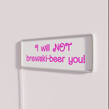 Charger l&#39;image dans la galerie, Vibrant Neon Sign for Home Bar Decor with Brewski Humor