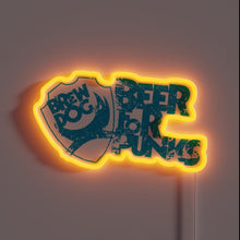 Charger l&#39;image dans la galerie, Electric Neon Sign, British For Punk Rebellion Movement Illuminated Logo