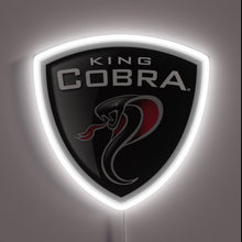 Charger l&#39;image dans la galerie, Neon King Cobra Sign with Vibrant RGB Lighting by Brookeart