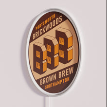 Charger l&#39;image dans la galerie, Neon Brown and Brew Sign with RGB Colorful Illumination Lighting