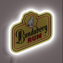 Charger l&#39;image dans la galerie, Bright, colorful neon logo of Bundaberg&#39;s iconic Australian rum brand