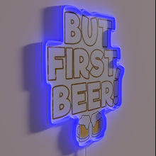 Charger l&#39;image dans la galerie, Retro Neon Sign: Beer Lovers Ultimate Humorous Home Bar Decor