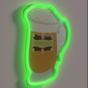 Magical Wizarding World Inspired Neon Sign for Ultimate Butterbeer Fans Everywhere