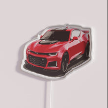 Charger l&#39;image dans la galerie, Camaro Chevrolet Brand Logo Classic Car Neon Sign Illumination Display