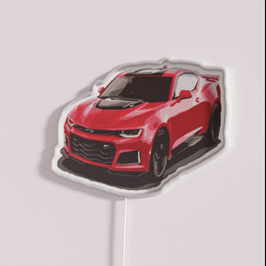 Camaro Chevrolet Brand Logo Classic Car Neon Sign Illumination Display