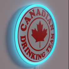 Charger l&#39;image dans la galerie, Join the Fun with Our Bright Canadian Drinking Team Sign