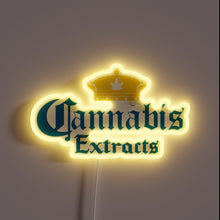 Charger l&#39;image dans la galerie, Neon RGB Sign: Vibrant Illumination for Cannabis Retail Environments Established