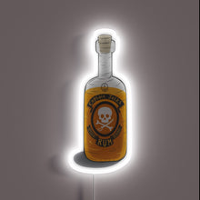 Charger l&#39;image dans la galerie, Glowing neon sign featuring Captain Jack&#39;s Special Rum Reserve logo