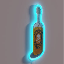 Charger l&#39;image dans la galerie, Eye-catching neon sign featuring Captain Jack&#39;s special rum reserve logo