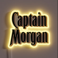 Charger l&#39;image dans la galerie, Add a pirate&#39;s charm with this vibrant Captain Morgan sign