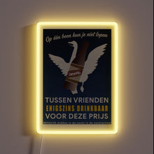 Charger l&#39;image dans la galerie, Vintage Dutch beer nostalgia in radiant retro style lighting.