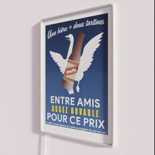 Charger l&#39;image dans la galerie, Bright neon Cara Pils Bier retro French cafe lighting decor