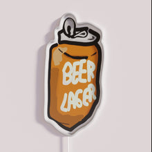 Charger l&#39;image dans la galerie, Vibrant RGB Neon Beer Can Art Decor Wall Sign Design