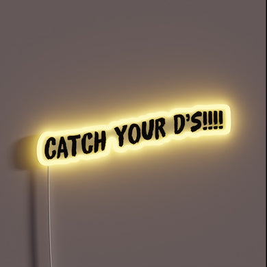 Neon gaming desk light with customizable RGB colors and design.