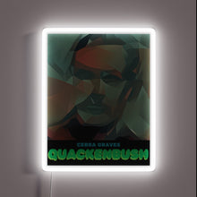 Charger l&#39;image dans la galerie, Vintage Art Deco style RGB illuminated cobra neon bar sign.