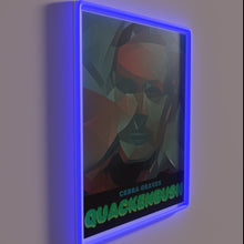 Charger l&#39;image dans la galerie, Art Deco inspired RGB neon sign by Cebra Graves Studio.
