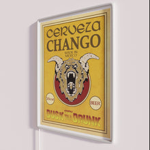 Charger l&#39;image dans la galerie, Eye-catching RGB neon bar signs with vibrant Cerveza Chango design