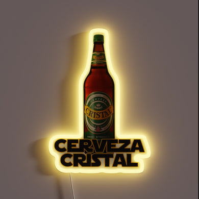 Bright Neon Beer Sign Illuminates Your Space with Vibrant Beer Logo