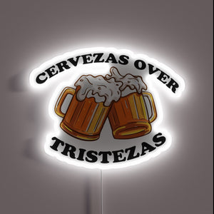 Neon Bar Sign with Colorful RGB LED Beer Display Lights