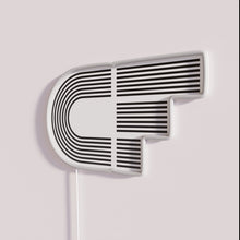 Charger l&#39;image dans la galerie, RGB Neon Wall Sign with Customizable Color Changing CF Logo Design