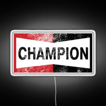 Charger l&#39;image dans la galerie, Champion Vintage Logo RGB neon sign white 