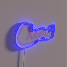 Charger l&#39;image dans la galerie, Colorful Cheer LED Neon Sign with RGB Light Fading Effect