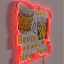 Charger l&#39;image dans la galerie, New Year&#39;s Party Decorations - Cheers Beers and Many More Lights