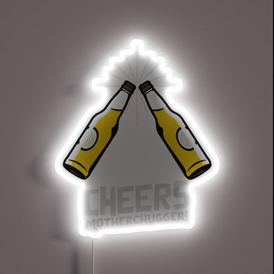Customizable RGB neon bar light with 