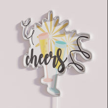 Charger l&#39;image dans la galerie, Vintage style bar decor, customizable RGB neon sign letters.