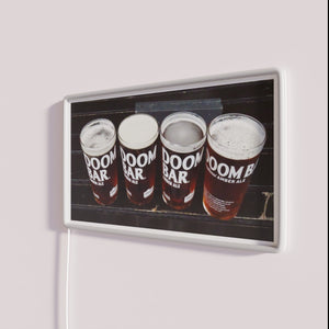 Bright RGB color changing bar decor for home or pub
