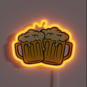 Add a splash of color with this LED neon sign