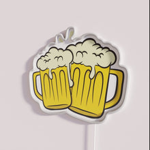 Charger l&#39;image dans la galerie, Vibrant RGB LED bar pub decor home entertainment wall lighting.