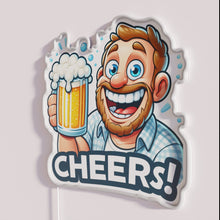 Charger l&#39;image dans la galerie, RGB Neon Bar Sign Decor Cheers To Beers Signage Kit