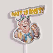 Charger l&#39;image dans la galerie, Color Changing Neon Bar Sign with LED Beer Party Decorations