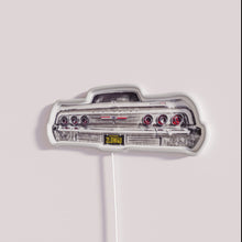 Charger l&#39;image dans la galerie, Vintage Chevrolet Impala 1964 Retro Style RGB Neon Sign Decor