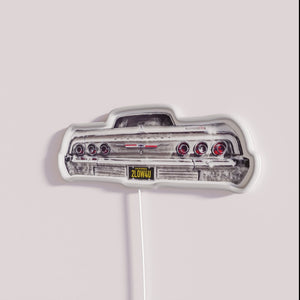 Vintage Chevrolet Impala 1964 Retro Style RGB Neon Sign Decor