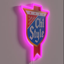 Charger l&#39;image dans la galerie, Vibrant Chi Energy Sign in Color-Changing RGB Neon Lighting Design