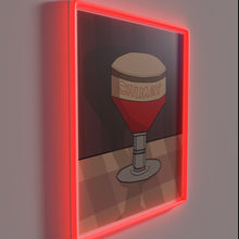 Charger l&#39;image dans la galerie, Authenticity Guaranteed: Handcrafted Neon Sign Illuminates Your Love for Chimay