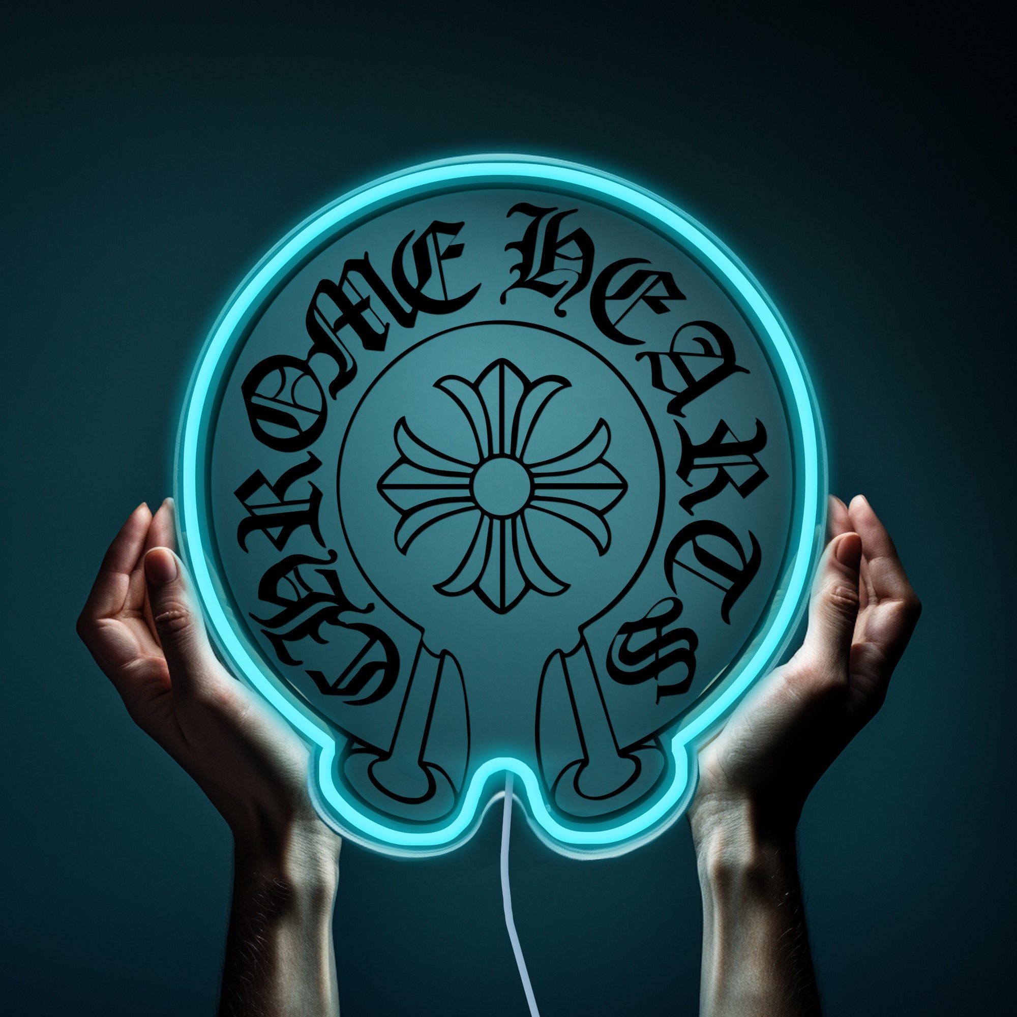 Chrome Hearts Rgb Neon Sign | Chrome Hearts Mirror – Neon