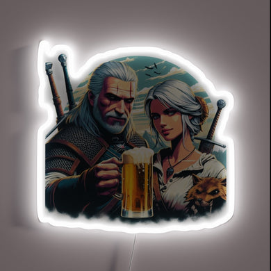 Celebrate The Witcher fandom with this vibrant RGB neon sign