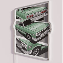 Charger l&#39;image dans la galerie, Vintage 1963 Chevy Impala SS Retro Style Neon Sign Decorations