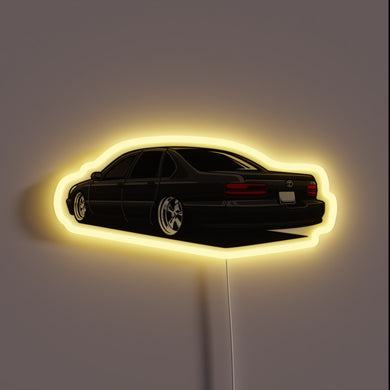 Vintage Automotive Decor - Custom RGB Lighting for Retro Car Lovers