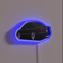 Charger l&#39;image dans la galerie, Vintage-inspired neon sign of a 1996 Chevrolet Caprice classic car.