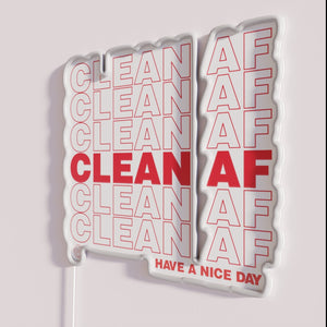 Recovery Motivation Neon Sign for Narcotics Anonymous and AA Supporters